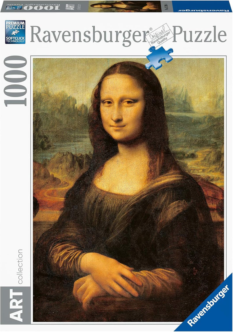 1000 Pieces Puzzle, Da Vinci Mona Lisa puzzle 1000 Pieces Puzzle, Da Vinci Mona Lisa 1000 Pieces Puzzle, Da Vinci Mona Lisa Ravensburger