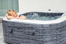 4-Person Greystone Deluxe Square Bubble Spa Set Spa Bubble Pools 4-Person Greystone Deluxe Square Bubble Spa Set 4-Person Greystone Deluxe Square Bubble Spa Set Intex