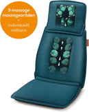 Petrol Blue Shiatsu seat cover Massage & Relaxation Petrol Blue Shiatsu seat cover Petrol Blue Shiatsu seat cover Beurer