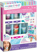 Lip Gloss Dispenser &  Nail Polish with Stickers Kit for Girls kids cosmetics Lip Gloss Dispenser &  Nail Polish with Stickers Kit for Girls Lip Gloss Dispenser &  Nail Polish with Stickers Kit for Girls MAKE IT REAL