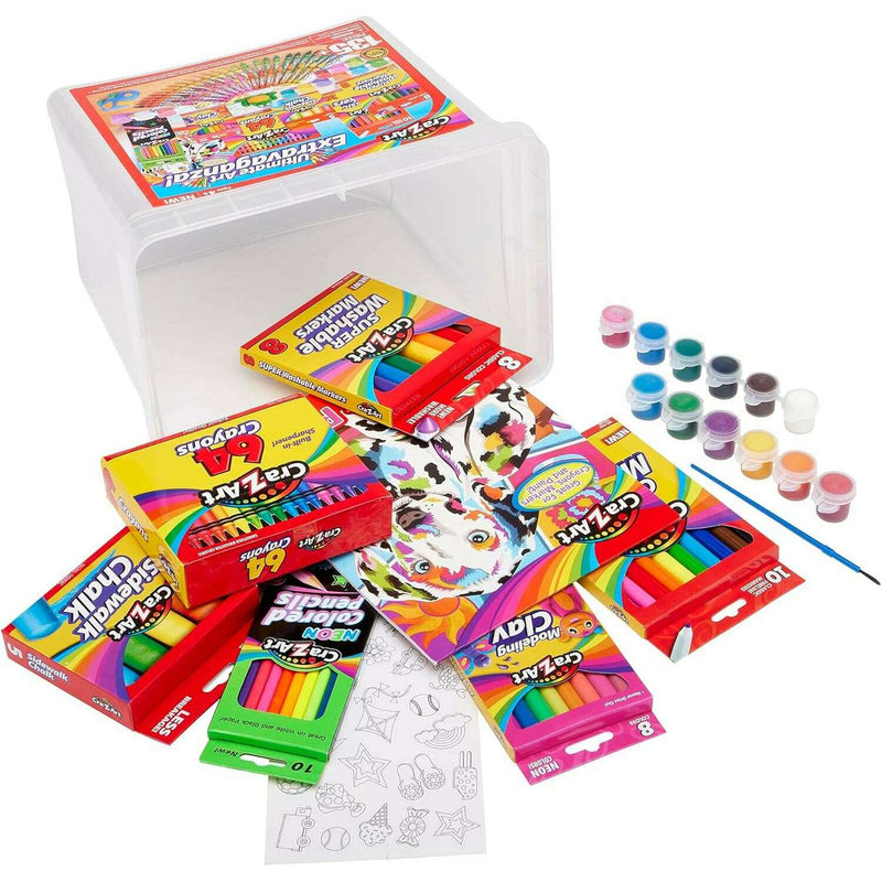 Ultimate Art Extravaganza Art Tub Packed with 135+ Pieces Art & Crafts Ultimate Art Extravaganza Art Tub Packed with 135+ Pieces Ultimate Art Extravaganza Art Tub Packed with 135+ Pieces crazart