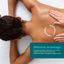 Portable Shiatsu Pillow + Soothing Heat Massage & Relaxation Portable Shiatsu Pillow + Soothing Heat Portable Shiatsu Pillow + Soothing Heat HoMedics