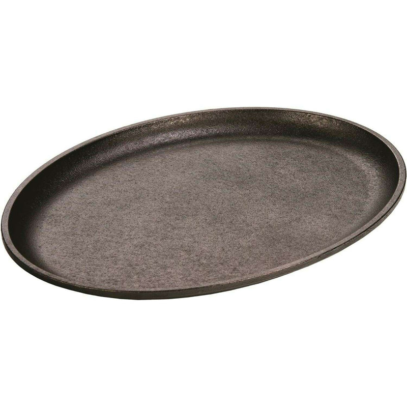 Oval Serving Griddle 35cm Cast Iron Oval Serving Griddle 35cm Oval Serving Griddle 35cm Lodge