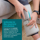 Modulair Controller & Calf Support Wrap. elasticated support Modulair Controller & Calf Support Wrap. Modulair Controller & Calf Support Wrap. HoMedics