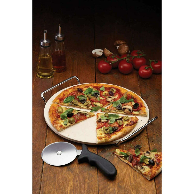World of Flavours Italian Pizza Stone Set Serving Pitchers & Carafes World of Flavours Italian Pizza Stone Set World of Flavours Italian Pizza Stone Set KitchenCraft