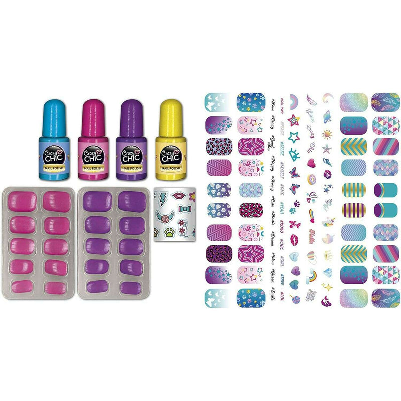 Crazy Chic - Shiny Nails - Make Up kids cosmetics Crazy Chic - Shiny Nails - Make Up Crazy Chic - Shiny Nails - Make Up CLEMENTONI