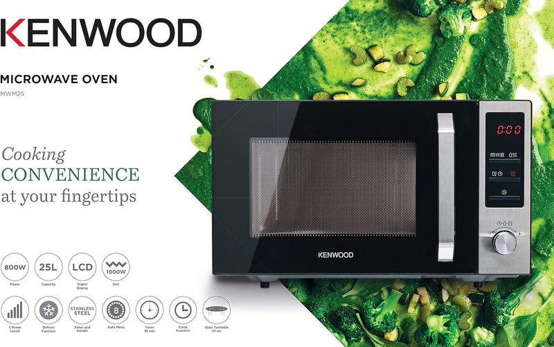 25L Microwave Oven with Grill Microwave Ovens 25L Microwave Oven with Grill 25L Microwave Oven with Grill Kenwood