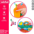 Jungle Animals Sensory Book Montessori, Letter & Numbers Jungle Animals Sensory Book Jungle Animals Sensory Book WinFun