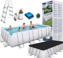 Power Steel Rectangular Pool Set 549x274x122cm home pool Power Steel Rectangular Pool Set 549x274x122cm Power Steel Rectangular Pool Set 549x274x122cm Bestway