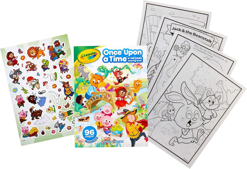 Coloring Book with Stickers, 96 Coloring Pages Art & Crafts Coloring Book with Stickers, 96 Coloring Pages Coloring Book with Stickers, 96 Coloring Pages Crayola