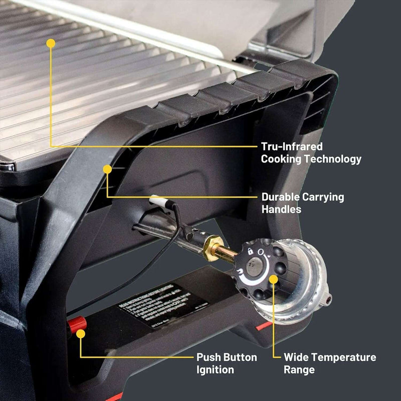 X200 TRU-Infrared Portable Gas Grill Outdoor Barbque X200 TRU-Infrared Portable Gas Grill X200 TRU-Infrared Portable Gas Grill CharBroil