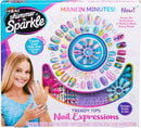 Shimmer N Sparkle Nail Expressions With Stickers & Gems kids cosmetics Shimmer N Sparkle Nail Expressions With Stickers & Gems Shimmer N Sparkle Nail Expressions With Stickers & Gems Crazart