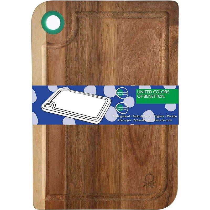 Acacia Wood Cutting Board Cutting Boards Acacia Wood Cutting Board Acacia Wood Cutting Board United Colors of Benetton