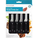 Deluxe 6 Piece Steak Set knives set Deluxe 6 Piece Steak Set Deluxe 6 Piece Steak Set KitchenCraft