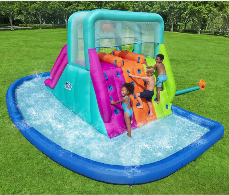 Splash Course Mega Water Park 7.1m x 3.1m x 2.65m Kids Inflatables Splash Course Mega Water Park 7.1m x 3.1m x 2.65m Splash Course Mega Water Park 7.1m x 3.1m x 2.65m Bestway