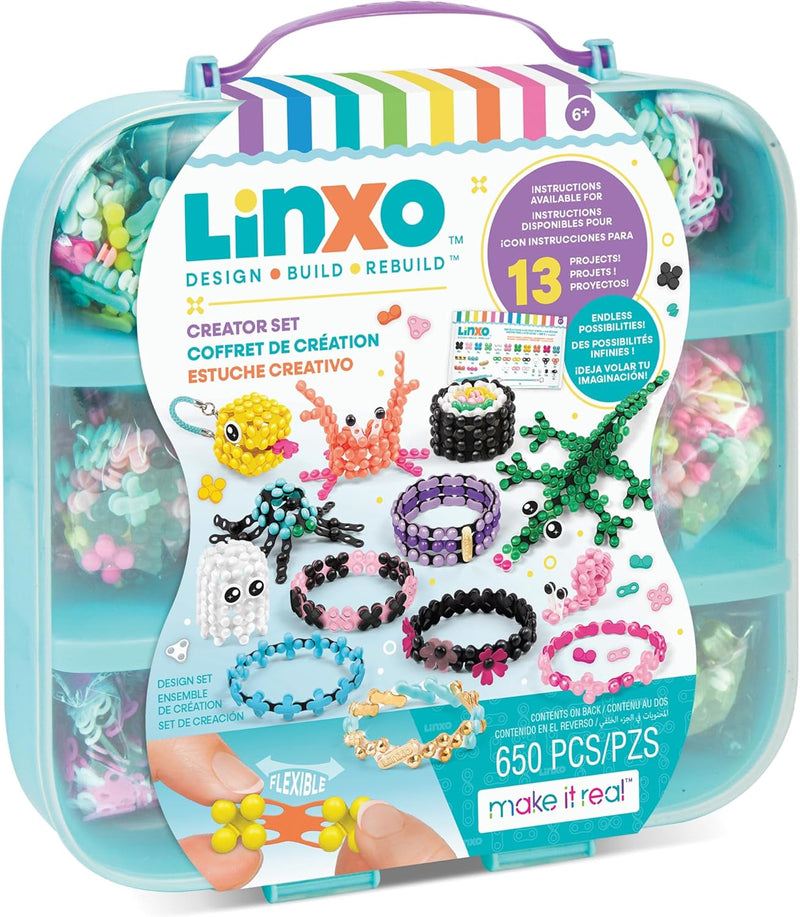 LinXo Creator Set 650 pcs Art & Crafts LinXo Creator Set 650 pcs LinXo Creator Set 650 pcs MAKE IT REAL