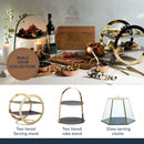 Artesà Glass Serving Cloche with Slate Base Serving Platters Artesà Glass Serving Cloche with Slate Base Artesà Glass Serving Cloche with Slate Base KitchenCraft