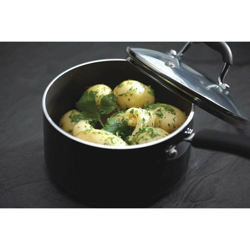 MasterClass Non-Stick Heavy Duty Saucepan Cookware MasterClass Non-Stick Heavy Duty Saucepan MasterClass Non-Stick Heavy Duty Saucepan KitchenCraft