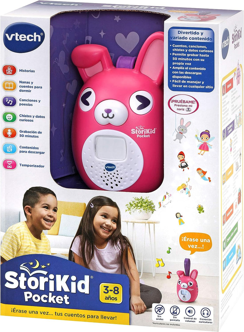 Storikid Pocket Pink - French Electronics Storikid Pocket Pink - French Storikid Pocket Pink - French Vtech