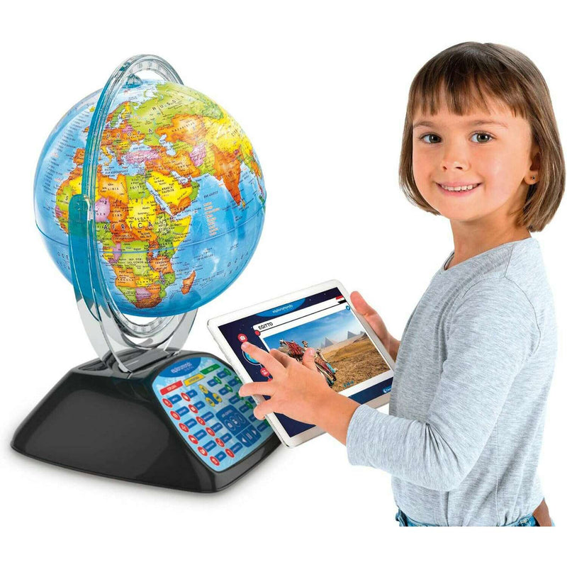 Digital Interactive Globe for Kids - Eng Educational Games Digital Interactive Globe for Kids - Eng Digital Interactive Globe for Kids - Eng CLEMENTONI