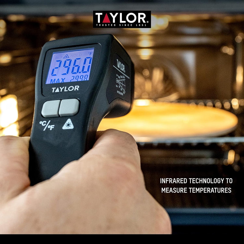 Taylor Pro Digital Non-Contact Infrared Thermometer thermometer Taylor Pro Digital Non-Contact Infrared Thermometer Taylor Pro Digital Non-Contact Infrared Thermometer KitchenCraft