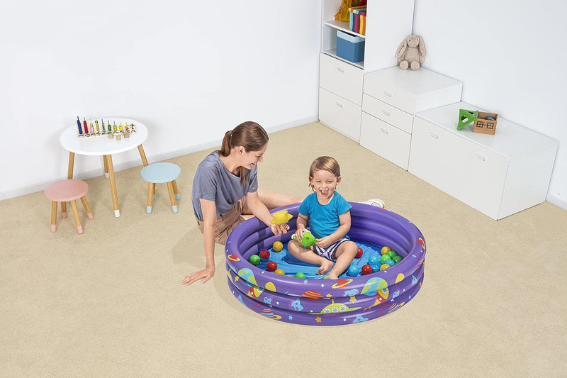 Intergalactic Surprise Ball Pit 102 x 25 cm Kids Inflatables Intergalactic Surprise Ball Pit 102 x 25 cm Intergalactic Surprise Ball Pit 102 x 25 cm Bestway