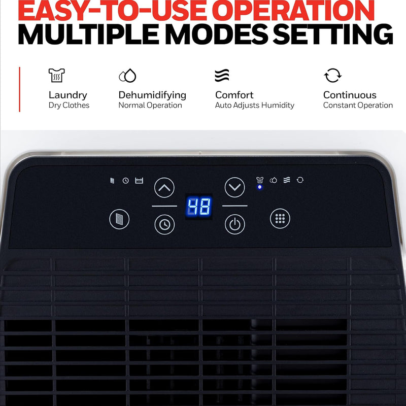 2L/Day Dehumidifier With Digital Display Dehumidifiers 2L/Day Dehumidifier With Digital Display 2L/Day Dehumidifier With Digital Display Honeywell