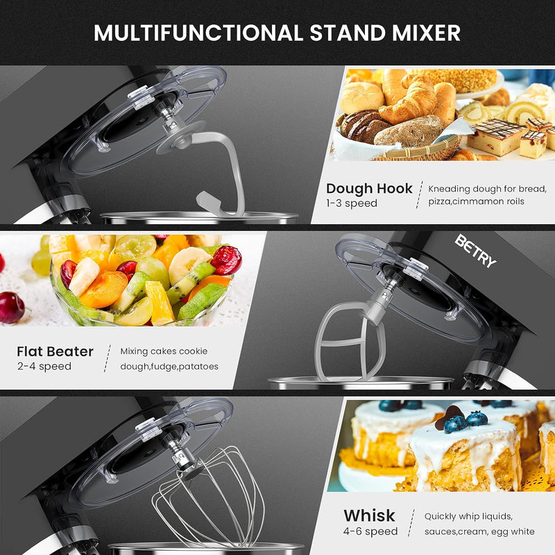 1500W Tilt-Head Stand Mixer Stand Mixer 1500W Tilt-Head Stand Mixer 1500W Tilt-Head Stand Mixer Betry