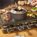 Raclette-Fondue Combination 1400W Outlet Raclette-Fondue Combination 1400W Raclette-Fondue Combination 1400W SEVERIN