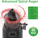 Black Slow Juicer - 250W Juicers Black Slow Juicer - 250W Black Slow Juicer - 250W Hamilton Beach