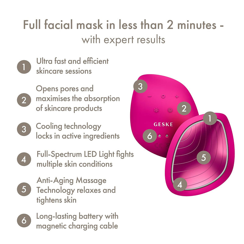 SmartAppGuided™ Sonic Warm & Cool Mask | 9 in 1 Skin Cleansing Brushes & Systems SmartAppGuided™ Sonic Warm & Cool Mask | 9 in 1 SmartAppGuided™ Sonic Warm & Cool Mask | 9 in 1 Geske