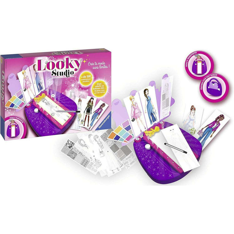 Looky Studio, Relaxing & Creative Drawing Activity Art & Crafts Looky Studio, Relaxing & Creative Drawing Activity Looky Studio, Relaxing & Creative Drawing Activity Ravensburger