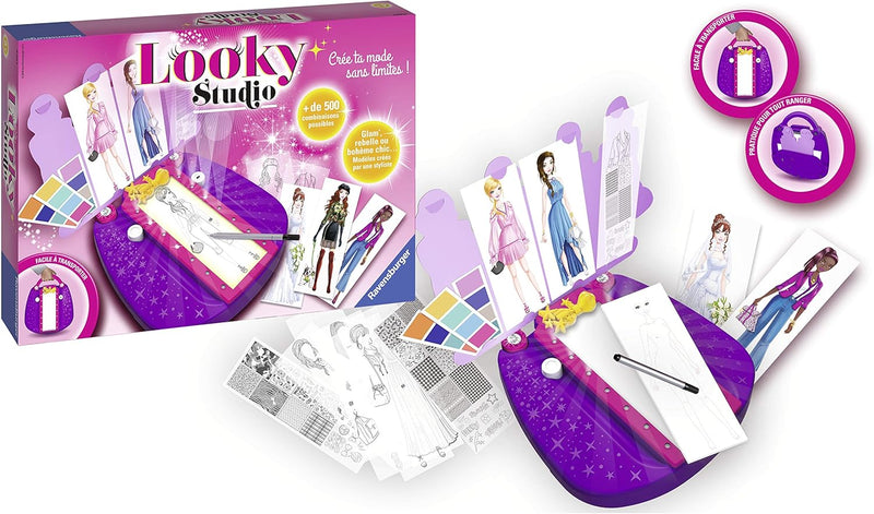 Looky Studio, Relaxing & Creative Drawing Activity Art & Crafts Looky Studio, Relaxing & Creative Drawing Activity Looky Studio, Relaxing & Creative Drawing Activity Ravensburger