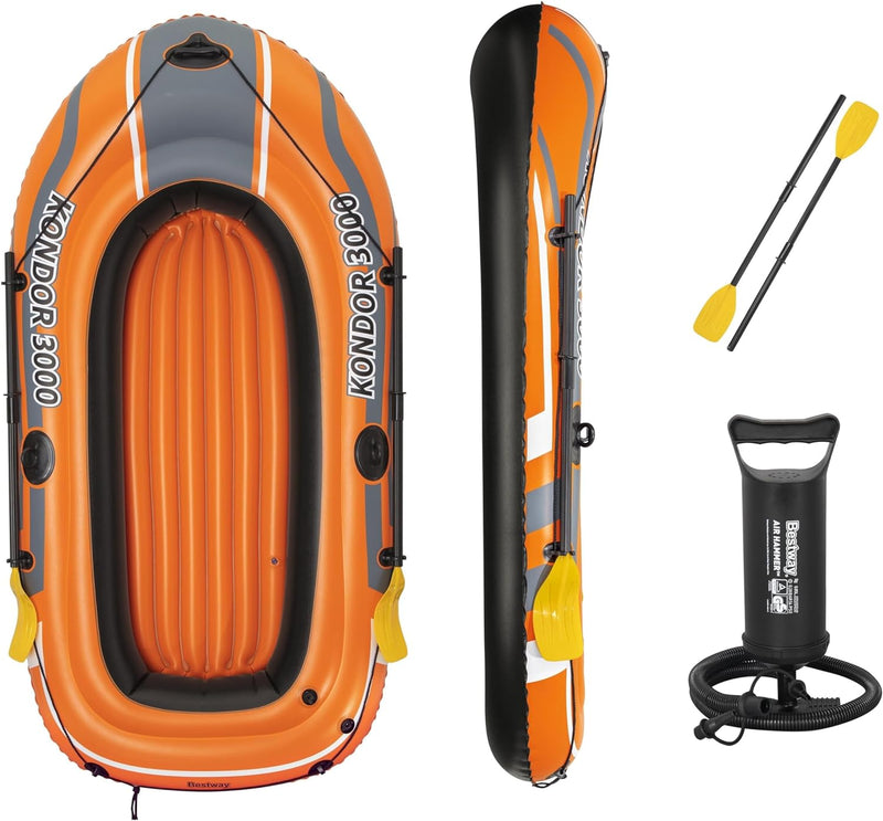 Kondor 3000 Raft Set 212x122cm, 1-3 Person kayak & Rafts Kondor 3000 Raft Set 212x122cm, 1-3 Person Kondor 3000 Raft Set 212x122cm, 1-3 Person Bestway