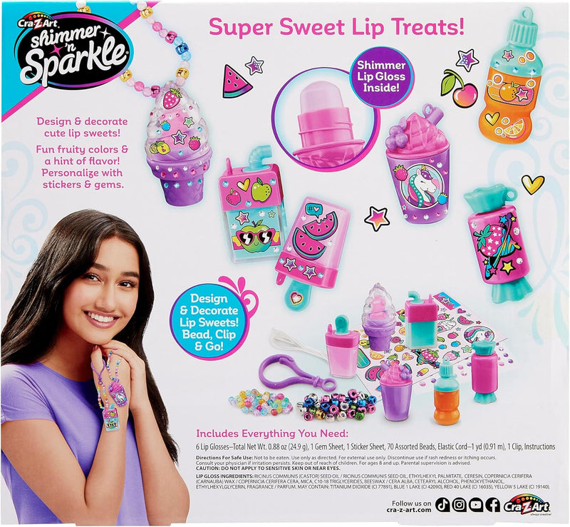 Sparkling Gem Lip Treats Jewelry Making Kit kids cosmetics Sparkling Gem Lip Treats Jewelry Making Kit Sparkling Gem Lip Treats Jewelry Making Kit crazart