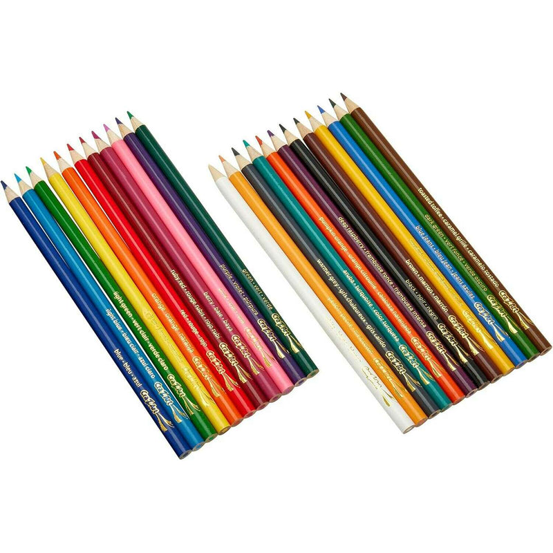 Pre-Sharpened Colored Pencils - 24 Art & Crafts Pre-Sharpened Colored Pencils - 24 Pre-Sharpened Colored Pencils - 24 crazart