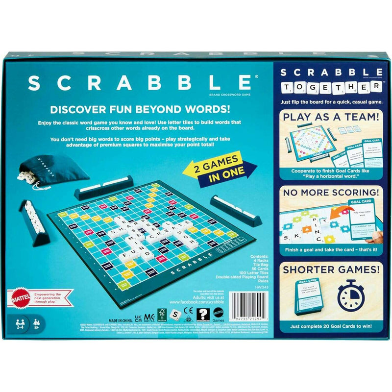 Scrabble Core Refresh - English Board Games Scrabble Core Refresh - English Scrabble Core Refresh - English Mattel