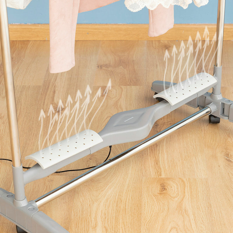 Foldable Electric Drying Rack with Natural Airflow Dryllon laundry Foldable Electric Drying Rack with Natural Airflow Dryllon Foldable Electric Drying Rack with Natural Airflow Dryllon InnovaGoods