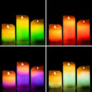 Multicolour Flame-Effect LED Candles with Remote Control Lendles Home decor Multicolour Flame-Effect LED Candles with Remote Control Lendles Multicolour Flame-Effect LED Candles with Remote Control Lendles InnovaGoods