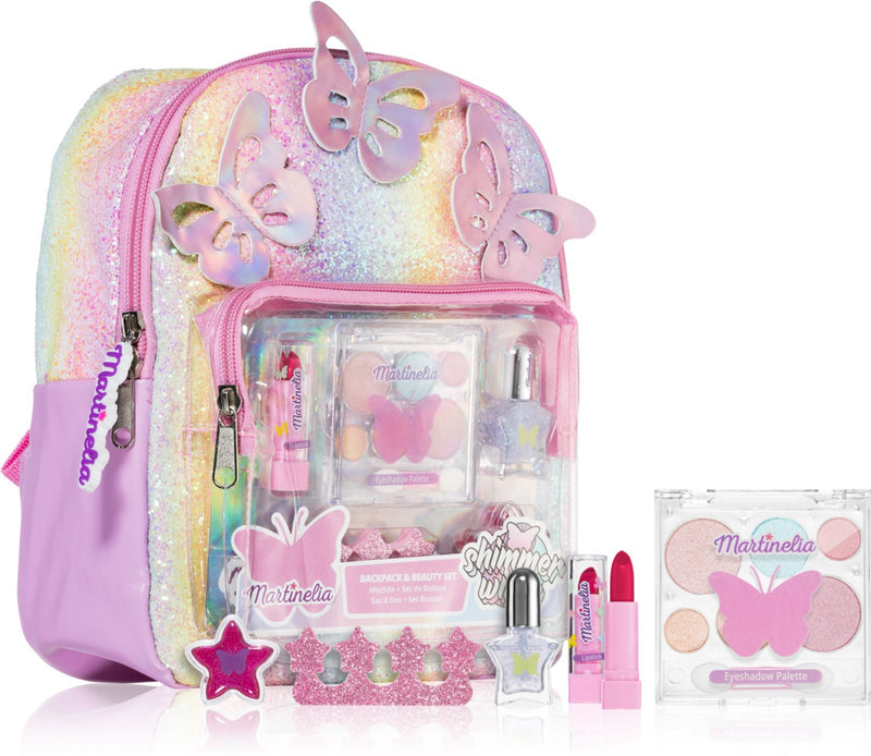 Shimmer Wings Backpack & Beauty Set kids cosmetics Shimmer Wings Backpack & Beauty Set Shimmer Wings Backpack & Beauty Set Martinelia