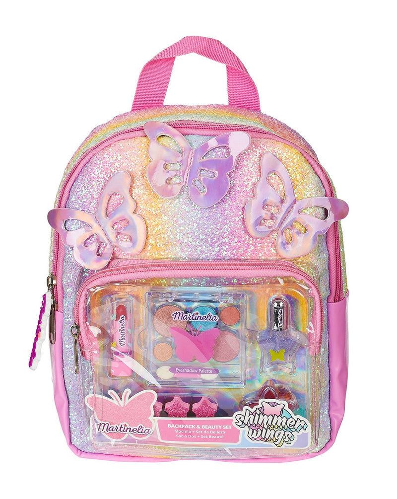 Shimmer Wings Bagpack And Beauty Set kids cosmetics Shimmer Wings Bagpack And Beauty Set Shimmer Wings Bagpack And Beauty Set Martinelia