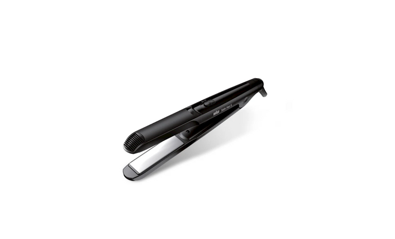 Hair Styler Black and Silver Hair Straighteners Hair Styler Black and Silver Hair Styler Black and Silver Braun