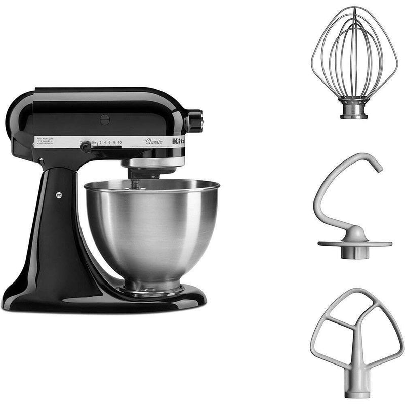 Classic 4.3L Tilt-Head Stand Mixer - Black Stand Mixer Classic 4.3L Tilt-Head Stand Mixer - Black Classic 4.3L Tilt-Head Stand Mixer - Black KitchenAid