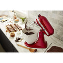 Artisan Stand Mixer 4.8L Candy Apple + Pouring Shield & Extra Bowl KitchenAid Artisan Stand Mixer 4.8L Candy Apple + Pouring Shield & Extra Bowl Artisan Stand Mixer 4.8L Candy Apple + Pouring Shield & Extra Bowl KitchenAid