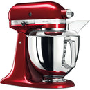 Artisan Stand Mixer 4.8L Candy Apple + Pouring Shield & Extra Bowl KitchenAid Artisan Stand Mixer 4.8L Candy Apple + Pouring Shield & Extra Bowl Artisan Stand Mixer 4.8L Candy Apple + Pouring Shield & Extra Bowl KitchenAid