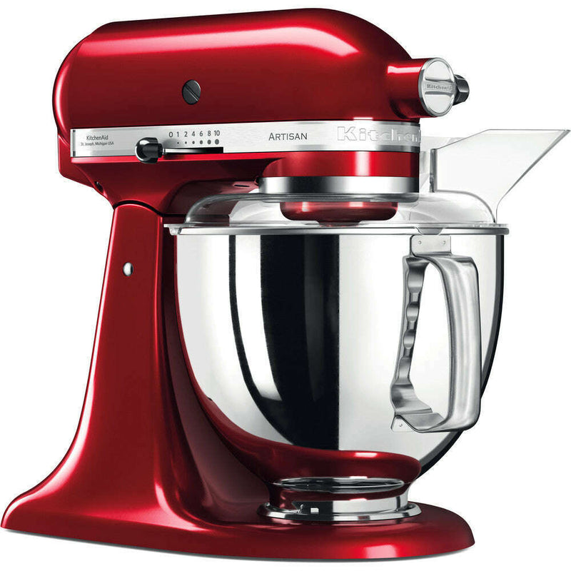 4.8L Artisan Stand Mixer, Candy Apple + Poring Shield & Extra Bowl Food Mixers & Blenders 4.8L Artisan Stand Mixer, Candy Apple + Poring Shield & Extra Bowl 4.8L Artisan Stand Mixer, Candy Apple + Poring Shield & Extra Bowl KitchenAid