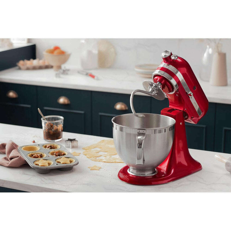 4.8L Artisan Stand Mixer, Candy Apple + Poring Shield & Extra Bowl Food Mixers & Blenders 4.8L Artisan Stand Mixer, Candy Apple + Poring Shield & Extra Bowl 4.8L Artisan Stand Mixer, Candy Apple + Poring Shield & Extra Bowl KitchenAid