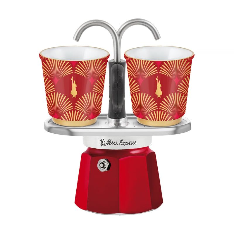 Mini Express Deco Glamour Red coffee maker Mini Express Deco Glamour Red Mini Express Deco Glamour Red Bialetti