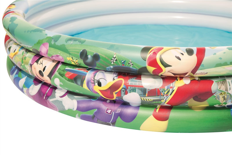 Inflatable Mickey Mouse 3 Ring Pool 122X25CM Kids Inflatables Inflatable Mickey Mouse 3 Ring Pool 122X25CM Inflatable Mickey Mouse 3 Ring Pool 122X25CM Bestway