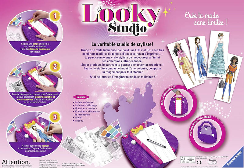 Looky Studio, Relaxing & Creative Drawing Activity Art & Crafts Looky Studio, Relaxing & Creative Drawing Activity Looky Studio, Relaxing & Creative Drawing Activity Ravensburger